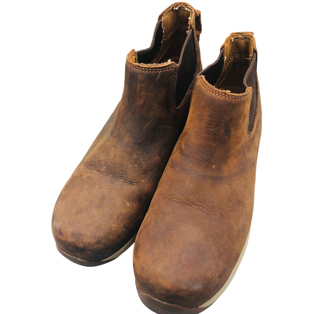 Pre Owned Carhartt Steel Toe Chelsea Boot Style FA4415-M SZ 11
